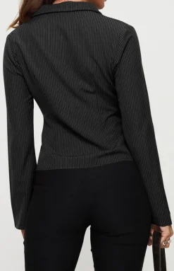 Button Down Long Sleeves Blouses