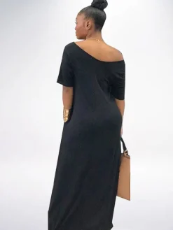 Casual Loose Pockets Maxi Dress