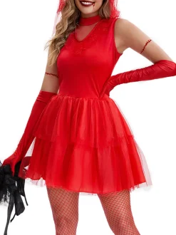 Halloween Costume Ghost Bride Dress