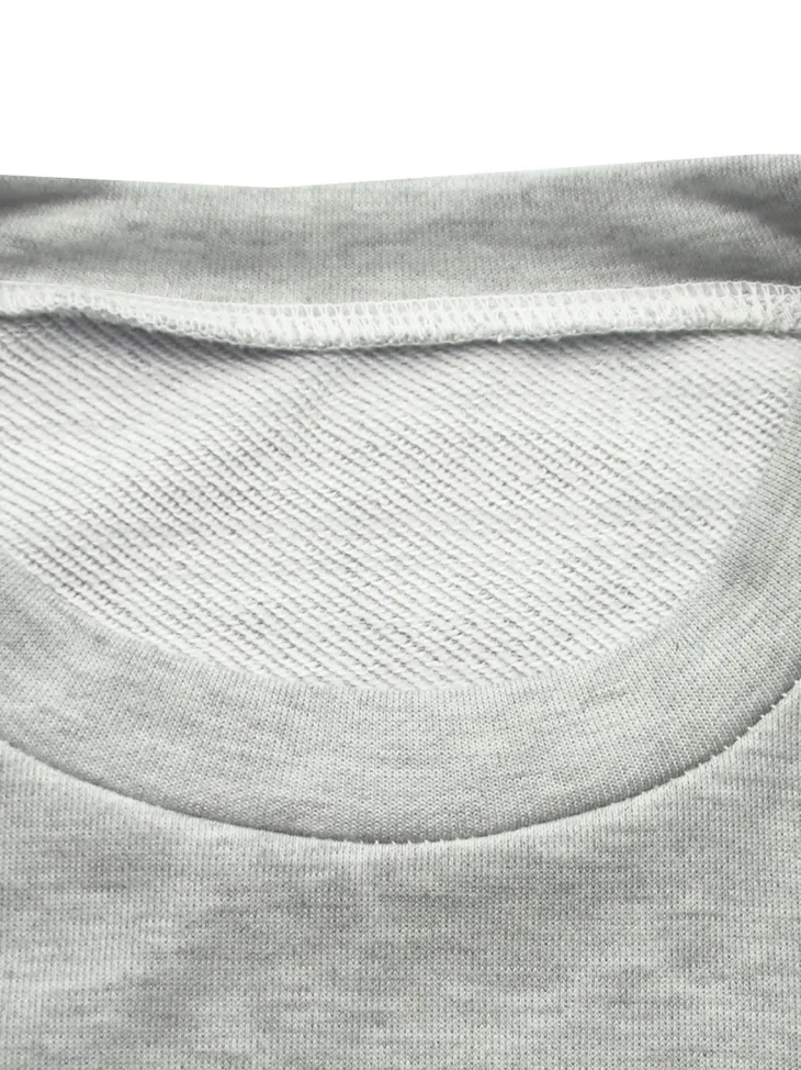 Letter Print Long Sleeve Casual Sweatshirt