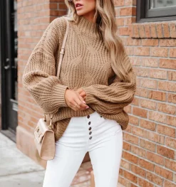 Long Sleeve Knit Solid Pullover