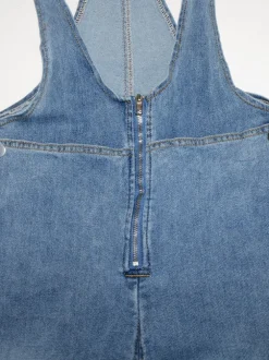 Loose Fit Overalls Denim Jumpsuit
