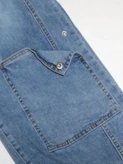 Loose Fit Overalls Denim Jumpsuit