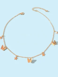 Minimalist Butterfly Star Necklaces