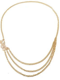 Multilayer Metal Waist Chain