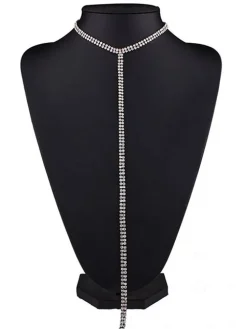 Multilayer Strand Chain Necklaces