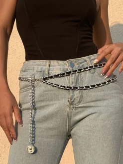 Pendant Flannelette Waist Chain