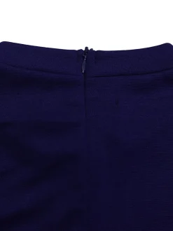 Plus Size Half Sleeve Stand Collar Dress