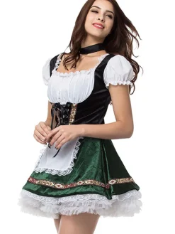 Plus Size Halloween Beer Maid Costume