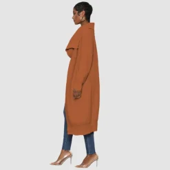 Solid Color Long Knit Cardigan