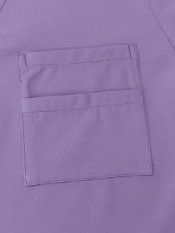 Solid Color Top Straight Leg Pants Set