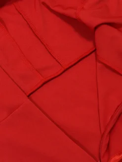 Spaghetti Strap Ruffle Asymmetrical Mini Dress