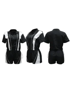 Sporty Patchwork Top Shorts Set
