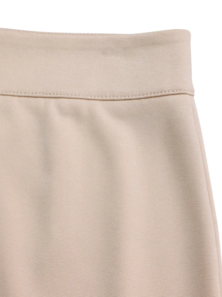 Tailored Lapel Peplum Blazer Pants Set