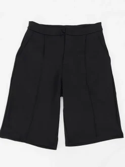 Two Piece Long Sleeve Blazer Shorts Pant Set