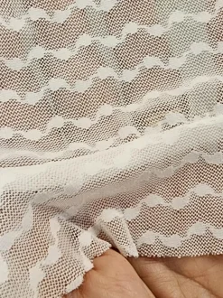 Two Piece Mesh Lace Tube Top Pants Sets