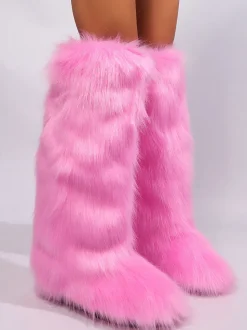 Y2K Winter Knee-High Snow Boots